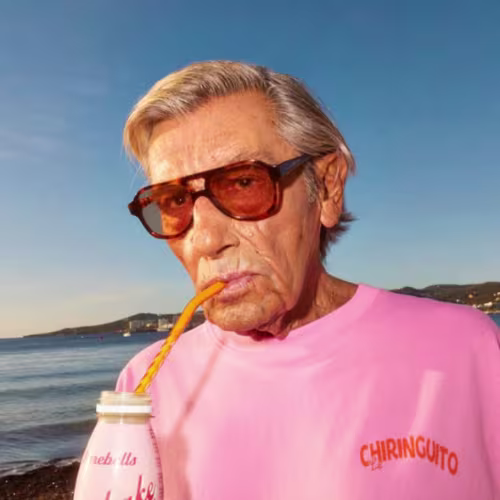 Man sipping on milkshake creating engaging content